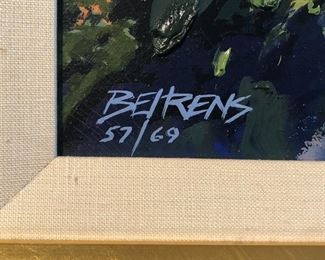 Howard Behrens “Bellagio Promenade” artist enhanced/signed/numbered print on canvas