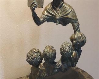 Jerry Joslin limited edition signed/numbered bronze "A Legacy #7" sculpture