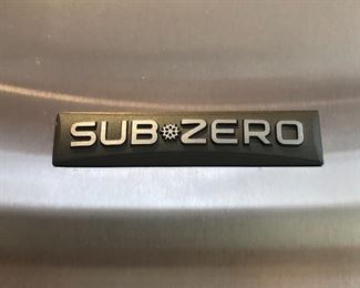 Sub-Zero 2017 model BI-48S counter-depth stainless steel refrigerator, still under warranty