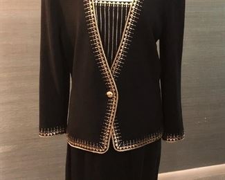 Gorgeous collection of St. John evening and day apparel by Marie Gray, size 8-10