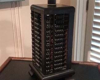 Chinese abacus table lamp