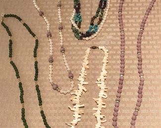 Wonderful collection of vintage/contemporary costume, semi-precious gemstone and sterling silver jewelry