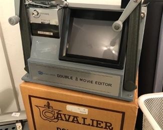 Vintage Cavalier Double-8 movie editor