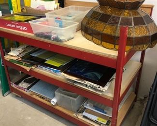 LOTS of stained glass crafting supplies