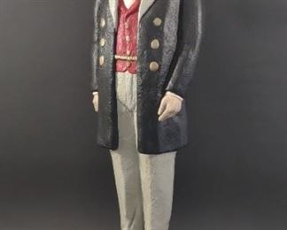 Jack Daniel Advertising Statue 33" x 10" x 11"