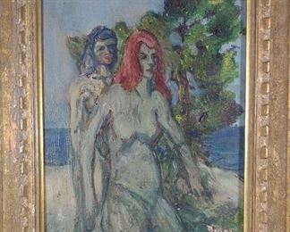 Walter Emerson Baum (1884-1956) Oil Painting