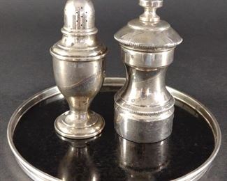 Sterling Silver & Sterling Weighted Shakers