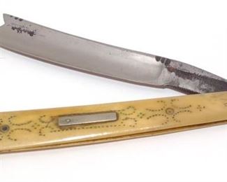 1830s Allison's Celebrated Straight Razor