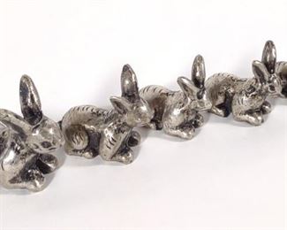 5 Graduated Rabbit Opium Weights