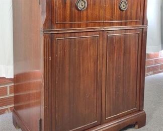Double Door Record Cabinet
