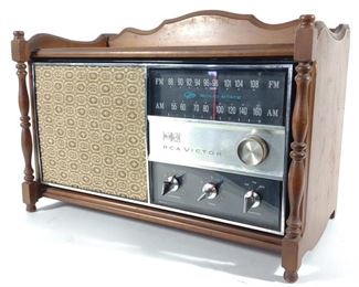 1960s RCA Victor AM FM Radio (Works)