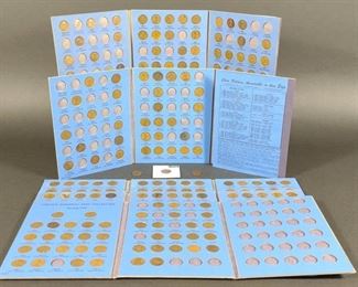 1909-1976 Lincoln Penny Books & Indian Heads