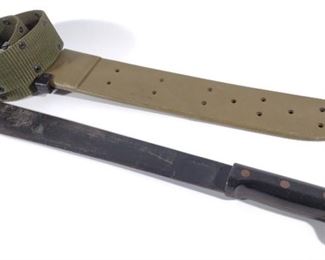 US Military Vietnam War 1967 Machete & Sheath