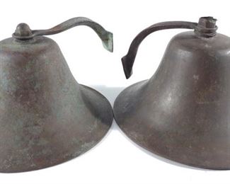 Two Bronze Ships Bells
