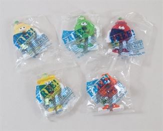 003 Set Of 5 Vintage Lifesaver Figures