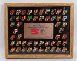 012 1984 XXIII Olympics Pin Series Set 1 Of 3 Limited Edition
