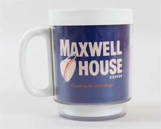 044 Maxwell House Coffee Mug Jacksonville Suns Vintage Minor League Baseball