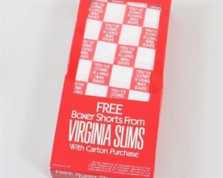 046 Virginia Slims Boxer Shorts Size Medium