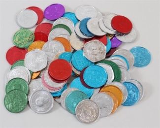 071 Mardi Gras Vintage Coin Lot