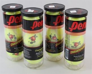 076 MMs Penn Tennis Ball Lot Of 12 Championship USTA Approved