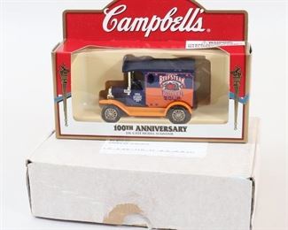 086 Campbells 100th Anniversary Die Cast Truck Beefsteak Tomato Soup