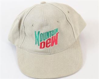 087 Mountain Dew Adjustable Hat