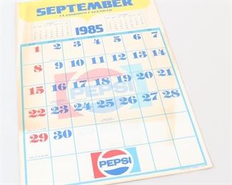 100 1985 Pepsi Classroom Calendar