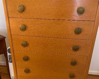 West Michigan Furniture Company Holland, Michigan MCM chest- also matching headboard and nightstand