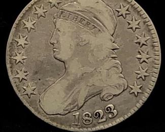 1823 Capped Bust Coin