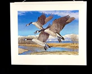  Colorado Canadas Companion Edition Lithograph Signed by Tom Hirata #284 in Huge Protective Sleeve