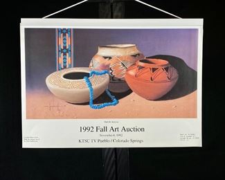 Don Grzybowski Pueblo, Colorado Artist Signed Limited Edition Lithograph 39/475 Measures 20.25" x 14"