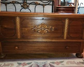 Vintage cedar chest