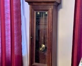 Grandfather clock - Clock case was made by the client's father-in-law.
