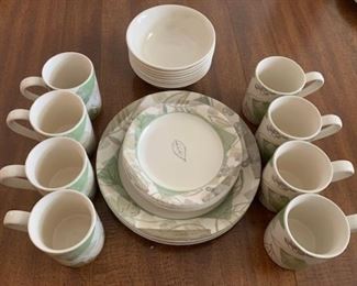 Corelle service for eight