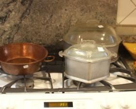 We have copper, Guardian and other cookware.