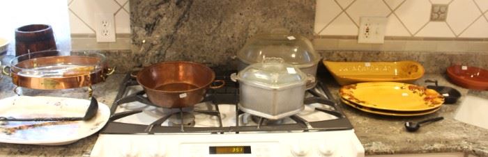 We have copper, Guardian and other cookware.