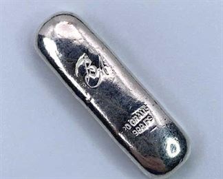 20g Silver Bel-Air Mint .999 Ingot Hand Poured