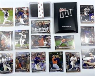 (15) Astros 2022 World Series Team Set Topps Now