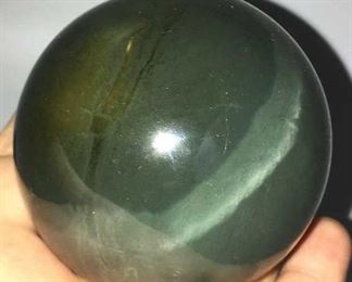 Green Jasper Sphere