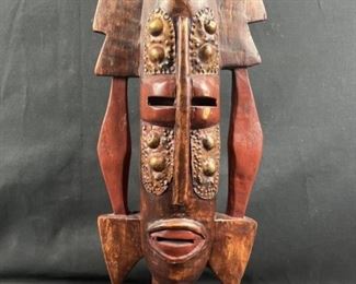 African Wooden Mask Art