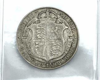 1920 Great Britain Half Crown