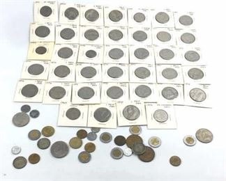 Large Lot of Mexico Coins