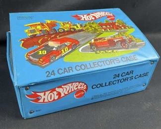 Hot Wheels 1984 Collector Case w/ Cars
