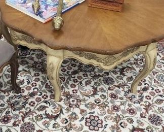 Country French Wood Coffee Table