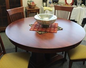 Wood Kitchen table 4 chairs