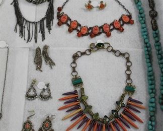 Vintage costume jewelry