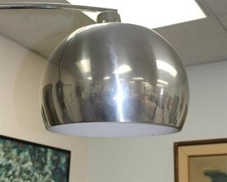 MCM Chrome floor lamp