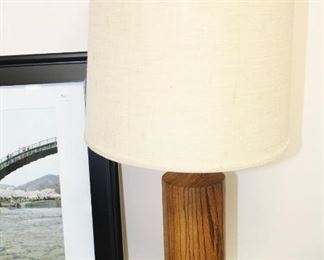 MCM wood lamp