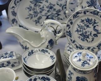 Vintage Blue Danube - Blue Onion pattern
