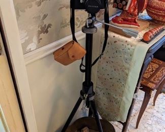 PENTAX CAMERA on TRIPOD
